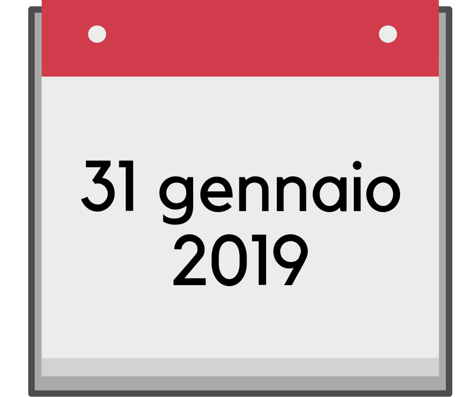 31 gennaio 2019